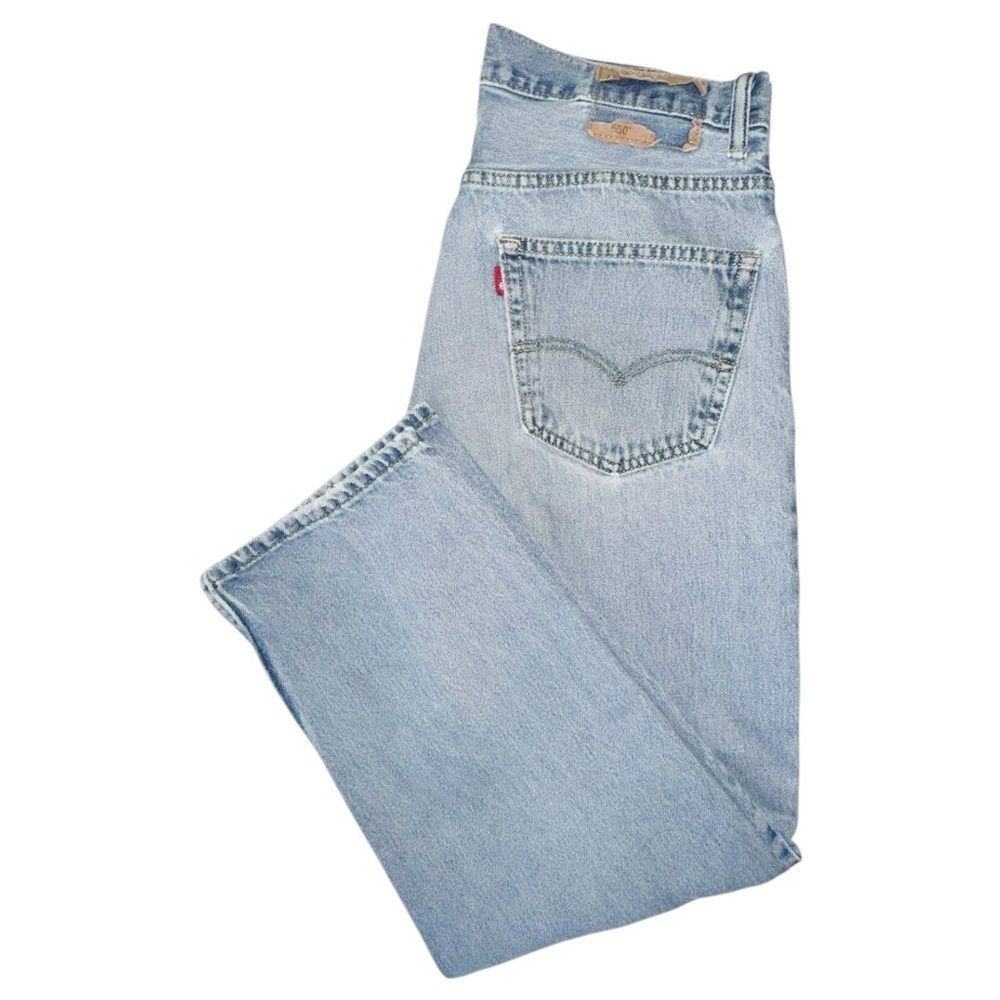 RARE VINTAGE LEVI’S 550s Light Wash High Waisted Jeans